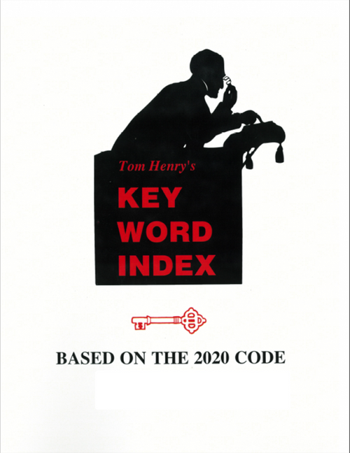Tom Henry's Key Word Index 2020