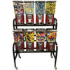 ProVend 8 Unit Gumball and Candy Bulk Vending Rack