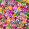 Confetti 27mm Bouncy Balls (250 ct)