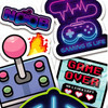 Game On Vending Stickers (300 ct)