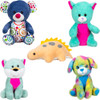 Medium Generic #32 Plush Mix (80 ct) 9-11 inch