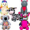 Medium Generic #26 Plush Mix (80 ct) 9-11 inch
