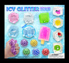 Icy Glitter Vending Capsules (2 inch) 250 ct