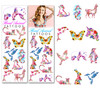 Flower Animals Tattoos (300 ct)