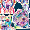 CLOSEOUT Jenn Seeley Rainbow Dog Vending Stickers (300 ct) No Display