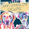 CLOSEOUT Jenn Seeley Rainbow Dog Vending Stickers (300 ct) No Display
