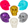 Skull Heads Colorful Assortment (2 inch) 50 ct Skull Heads Colorful Assortment (2 inch) 50 ct