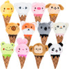 Ice Cream Cone Plush Animal Assortment (5.5 inch) 12 ct Ice Cream Cone Plush Animal Assortment (5.5 inch) 12 ct