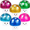 Glitter Mushrooms Assortment (2.5 inch) 50 ct