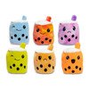 Boba Tea 1/3 Reversible, 2/3 Non-reversible Plush (9 inch) 48 ct