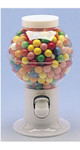 Gumball Candy Snack Dispenser White, 9.5