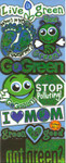 Go Green Environmental Vending Stickers