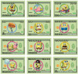 SpongeBob Money Vending Stickers