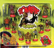 Zombie Planet Figurines Vending Capsules