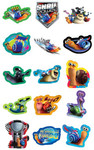 DreamWorks Turbo Vending Machine Stickers