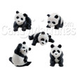 Playful Pandas Figurines Bulk Vending Toys