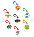 DC Comics Assorted Backpack Clips Vending Capsules