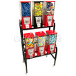 Eagle 6 Unit Gumball and Candy Bulk Vending Rack