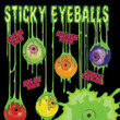 Sticky Eyeballs Toy Vending Capsules 2-inch