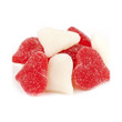 Sugar Coated Valentine Hearts Gummy Bulk Candy 18 lbs