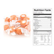 Orange Creme Taffy Bulk Candy 27 lbs