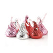 Hersheys Kisses, Red/Silver/Pink Bulk Candy 25 lbs
