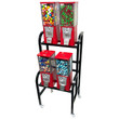 Eagle 4 Unit Gumball and Candy Bulk Vending Rack