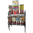 ProVend 7 Unit Candy and Toy Vending Bulk Vending Rack