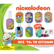 Nick 90s Sticker Tin Keychain Vending Capsules 2 inch
