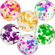 Confetti 27mm Vending Bouncy Balls