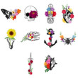 Floral Flash Tattoos Vending Tattoos