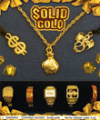 Solid Gold Vending Capsules (1 inch) 250 ct