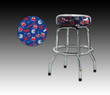 Pac-Man Blue Game Room Barstool (19-inches)