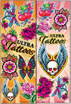 Girls Classic #2 Temporary Vending Tattoos