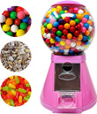 Mini Pink Medium Bubble Gumball Bank