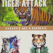 Tiger Attack Temporary  Vending Tattoos (300 ct)