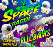 Pull-Back Space Racers Vending Capsules (2 inch) 250 ct