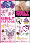 Girly Temporary Tattoos (300 ct)