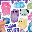 Glittery Sugar Sticky Squishies Vending Capsules (2 inch) 250 ct