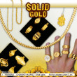 Solid Gold Jewelry Mix Vending Capsules (2 inch) 250 ct