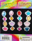 Dazzle Rings Vending Capsules (1-inch) 250 ct