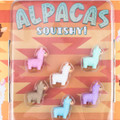 Alpaca Squishes display back