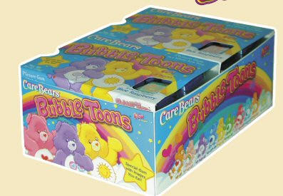 Bubble Toons Care Bear Blue Raspberry, 1 oz - CandyMachines.com