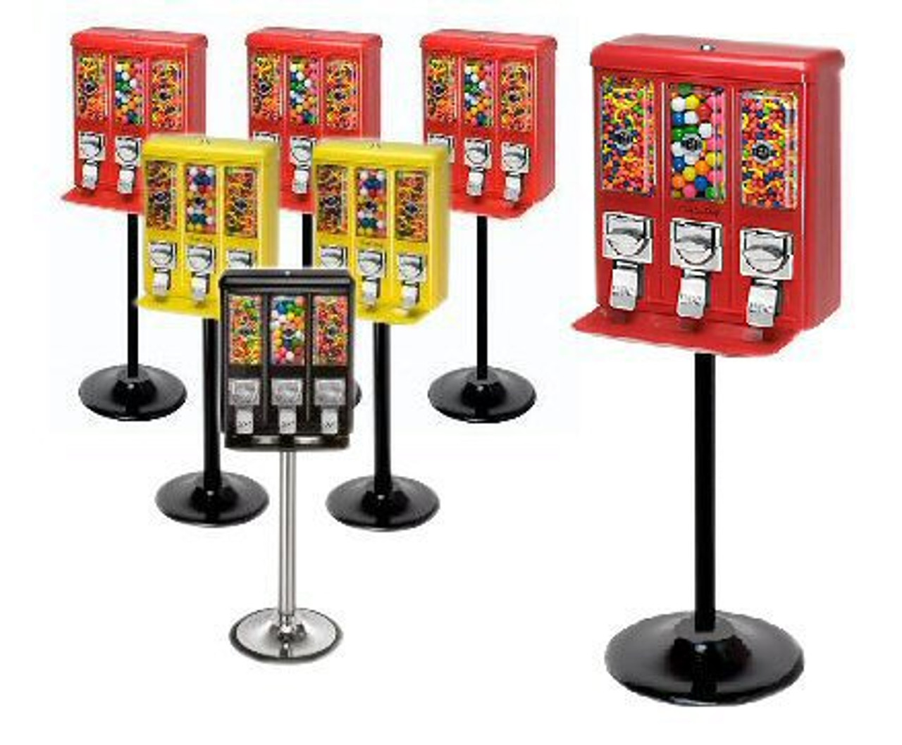 50 Triple Vending Machines