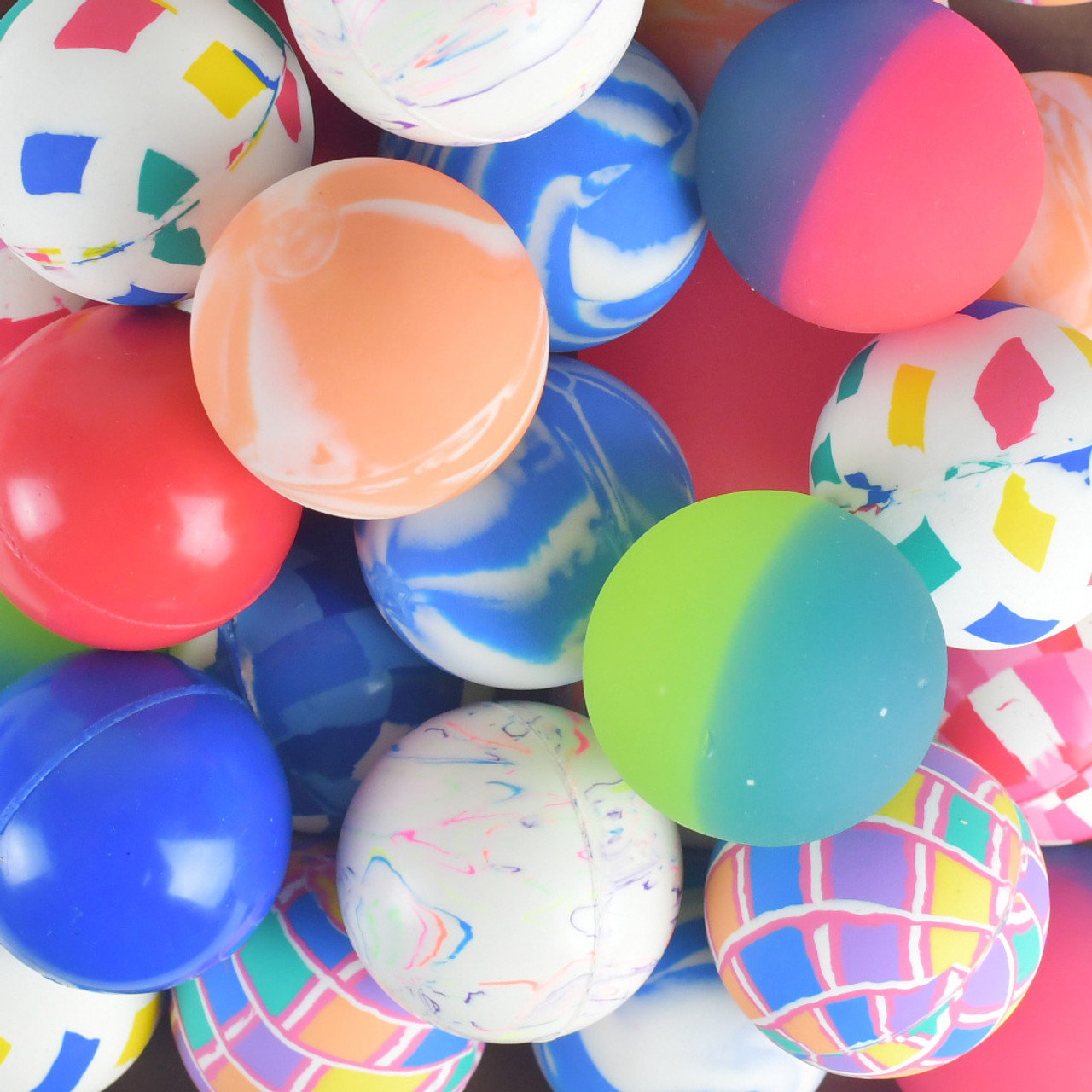 Hi-Bouncing 49mm Bouncy Balls (40 ct) - CandyMachines.com