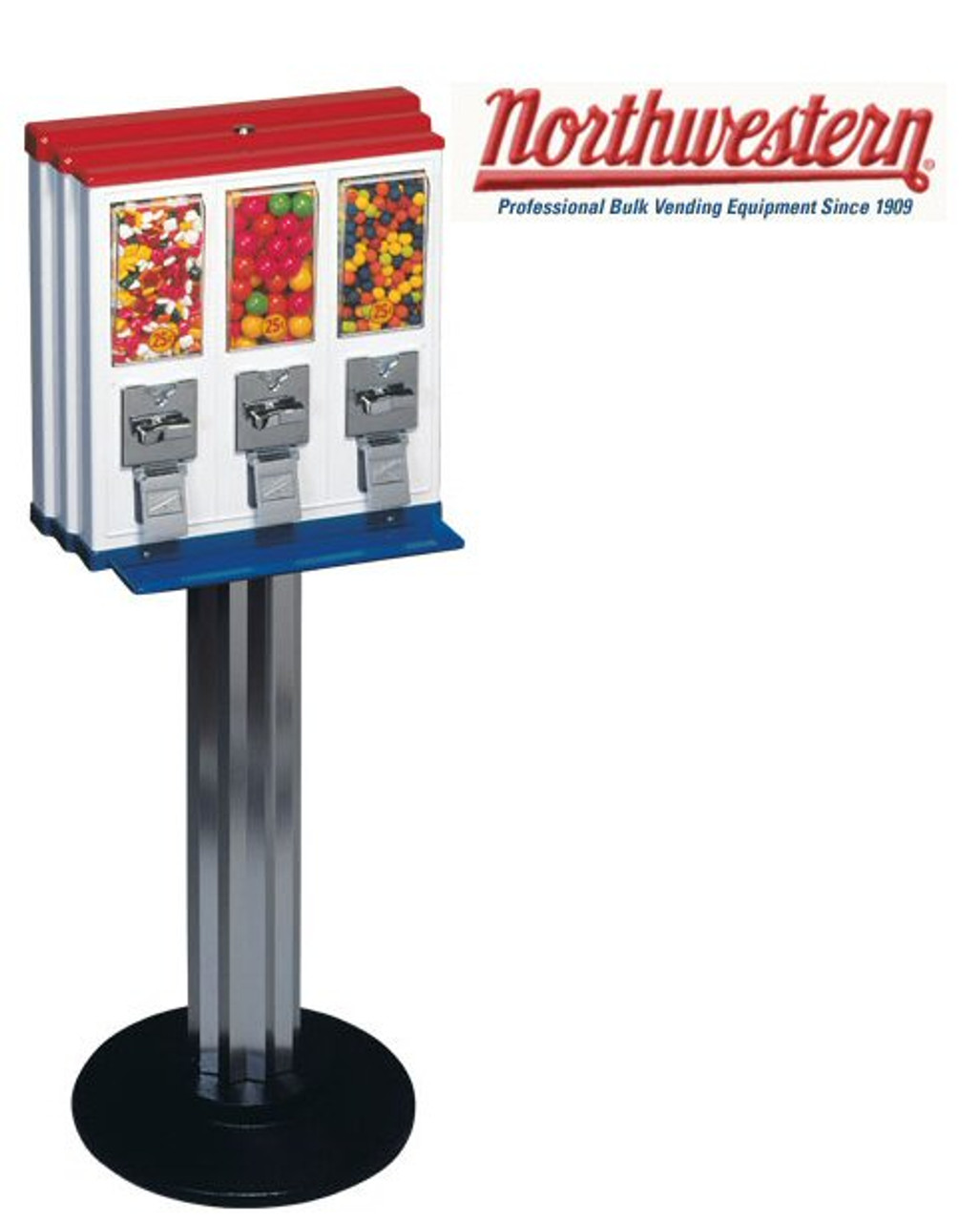 Lock & Key Northwestern Triple Play Astro Falcon Acorn H&R vending machine 