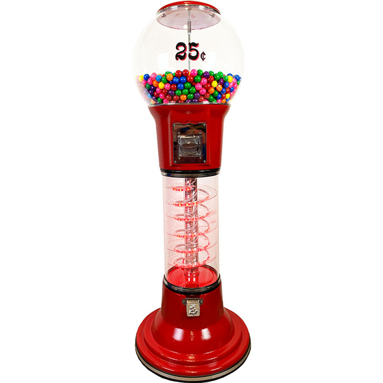 5' Spiral Gumball Machine - SPECIAL OFFER - CandyMachines.com