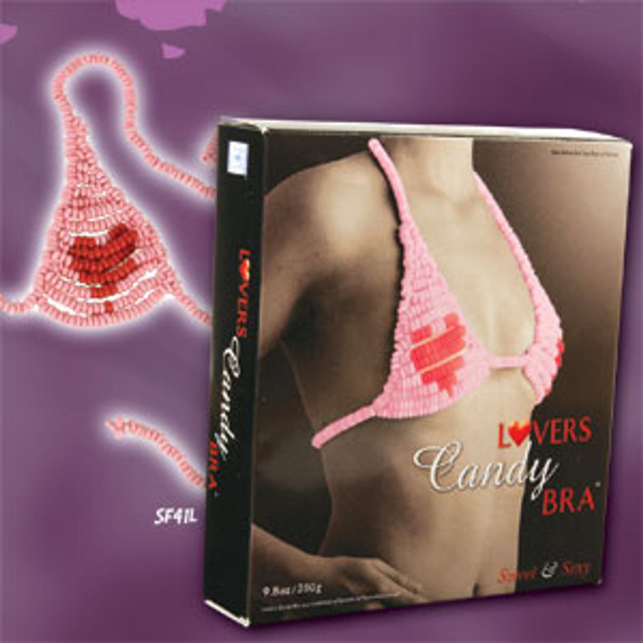 Lovers Candy Edible Bra Flavored One Size Fits Most