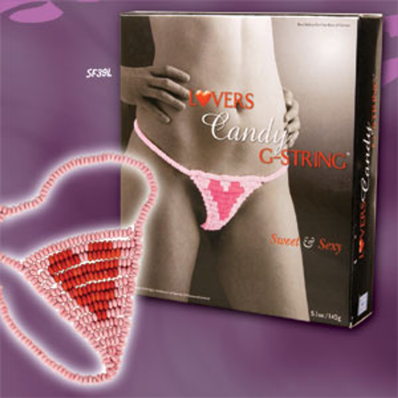 Lovers G - String Red & Pink – Condom-USA