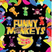 Funny Monkeys Vending Capsules (1-inch) 250 ct - CandyMachines.com